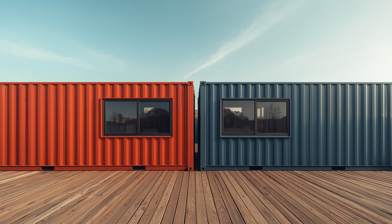 Container 20 pieds ou 40 pieds : quelle différence ?